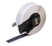 Brady M6C-500-439-BK Multi-Purpose Vinyl Continuous Label Tape 12.7mm x 15m for M610/M611/BMP61/M710/BMP71 - Black