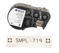 Brady Paper Label Tape for Label Printer BMP41/BMP51/BMP53/M511 - Self Adhesive Printer Labels - Black on White (19,05 mm (W) x 7,62 m (L)) - M4C-750-403