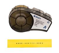 Brady PermaSleeve Heat-Shrink Polyolefin Sleeve for BMP21-PLUS; BMP21, 16.40 mm x 2.10 m, Black on Yellow