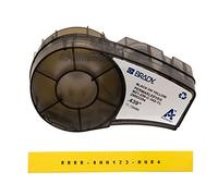 Brady PermaSleeve Heat-Shrink Polyolefin Sleeve for BMP21-PLUS; BMP21, 11.15 mm x 2.10 m, Black on Yellow