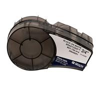 Brady Bradygrip Printable Hook Material for The BMP21 Plus Series, 19.05mm x 3.048m, Black on White