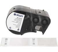 Brady Self-Laminating Vinyl Labels for Label Printer M510 & M511 - Self Adhesive Vinyl Printer Labels - Cable Management - Black on White (38.10 mm x 19.05 mm) - M5-116-427