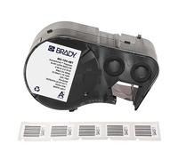 Brady StainerBondz™ Polyester Pre-Sized Labels for Label Printer BMP51/BMP53/M511-320 Self Adhesive Printer Labels - Black on White (22,86 mm (W) x 19,05 mm (H)) - M5-194-481