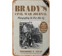 Brady's Civil War Journal Plaque Poster Metal Tin Sign 8" x 12" Vintage Retro Wall Decor