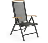Brafab - Andy Chair, Teak / Black - Black