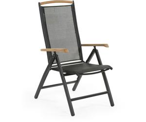 Brafab - Andy Chair, Teak / Black - Black