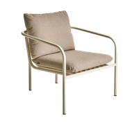 Brafab Bendt lounge chair Teddy beige-pearl white