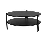 Brafab Blixt coffee table Black Ø85 cm