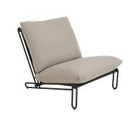 Brafab Blixt lounge chair Black-clay beige
