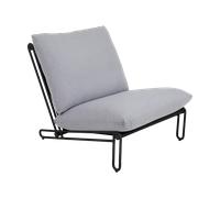 Brafab Blixt lounge chair Black-sky grey