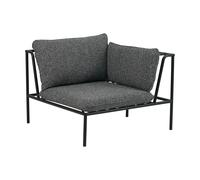 Brafab Collier sofa module Black-teddy ant, corner