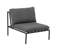 Brafab Collier sofa module Black-teddy ant, middle section
