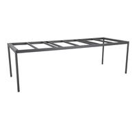 Brafab - Nox Table Stand Aluminium 90x237 cm, Anthracite - Anthracite