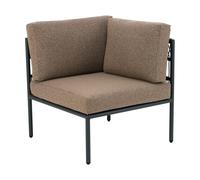 Brafab Reno sofa module Black-raw peanut, corner