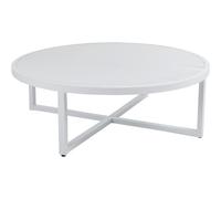 Brafab - Vevi Coffee Table 100 cm Aluminium, White - White