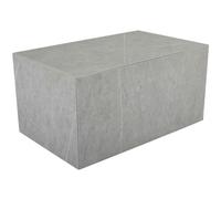 Brafab - Zten Coffee Table 80X50x40 cm, Light Grey - White