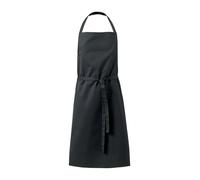 Bragard Unisex Lany Bib Apron, Black, One Size