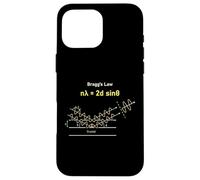 Bragg’s Law Crystallography and X-Ray Diffraction Case for iPhone 16 Pro Max