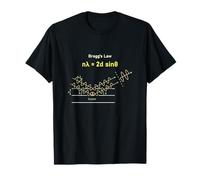 Bragg’s Law Crystallography and X-Ray Diffraction T-Shirt
