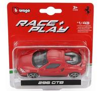 Brago Ferrari 1/43 Mini Car FERRARI 296 GTB (red) [parallel import goods]