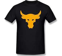 Brahma Bull The Project Gym Men Cotton T-Shirt Black Tee