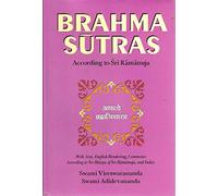 Brahma Sutras: Sri-Bhasya with Text, English Rendering, Comments According to Sri Bhasya of Sri Ramanuja, and Index