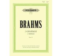 Brahms: 2 Songs Op.91 (Alto Voice with Viola (or Cello) and Piano) (EP3908)
