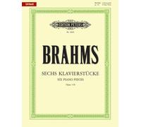 Brahms: 6 Pieces Op.118 (Piano Solo (EP8945) (Edition Peters)