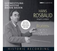 BRAHMS/ANDA/GIESEKING: HANS ROSBAUD CONDUCTS BRAHMS - CD