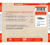 BRAHMS / BERGEN PHILHARMONIC ORCHESTRA / GARDNER - SYMPHONIES 1 (SACD) NEW CD
