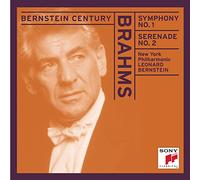 BRAHMS / BERNSTEIN - SYMPHONY 1 / SERENADE 2 - cd - K3z