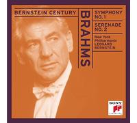 BRAHMS / BERNSTEIN - SYMPHONY 1 / SERENADE 2 - cd - M3z