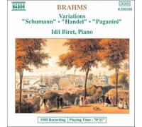 BRAHMS/BIRET: VARIATIONS (HANDEL SCHUMANN & PAGANINI) - CD