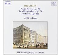 Brahms - Brahms/Birer - Piano Pieces, Two Rhapsodies, Fantasies