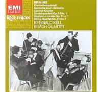 Brahms - Brahms - CLARINET QUINTET & STRING QUARTET IN C MINOR /BUSCH QUARTET,Reginald Kell