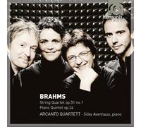 Brahms - Brahms: String Quartet, Op. 51, No. 1/Piano Quintet, Op. 34