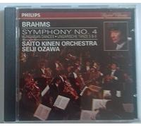 Brahms - Brahms : Symphony 4 & Hungarian dances no. 5, 6 /Ozawa,