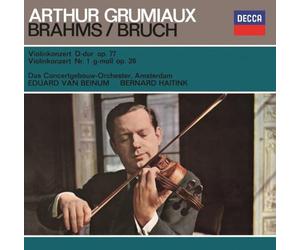 Brahms / Bruch / Grumiaux, Arthur - Brahms: Violin Concerto In D Major / Bruch: Violin Concerto No. 1 In G Minor - UHQCD