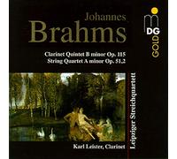 Brahms: Clarinet Quintet Op. 115, String Quartet Op. 51,2