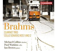 Brahms / Collins / W - Clarinet Trio & Cello Sons 1 & 2 [New CD]