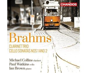 Brahms / Collins / W - Clarinet Trio & Cello Sons 1 & 2 [New CD]