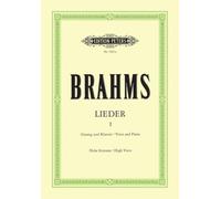 Brahms: Complete Songs Vol. 1: High Voice and Piano (EP3201A): Gesang und Klavier / Voice and Piano.Hohe Stimme / High Voice