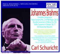 Brahms : Complete Symphonies and Others / Carl Schuricht