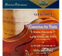 Brahms: Concertos for Violin