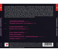 BRAHMS DOUBLE CONCERTO C. SCHUMANN PIANO TRIO NEW CD