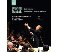 Brahms/Dvorak: Violin Concerto/Symphony No.9 (Abbado) (Blu-ray)