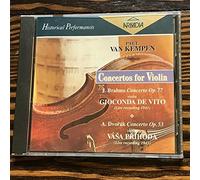 Brahms & Dvorak - Violin Concertos