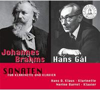 Brahms/Gal: Clarinet Sonatas