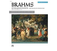 Brahms -- Hungarian Dances, Vol 2: For One Piano, Four Hands, Alfred Masterwork Edition