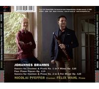 BRAHMS, J. - KLARINETTENSONATEN/KLAVIE NEW CD